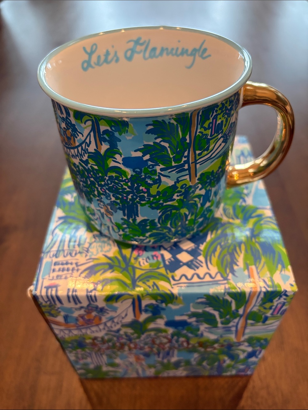 Lilly Pulitzer Mug - Lilly on Holiday